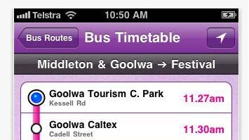 Schoolies phone app available from itunes