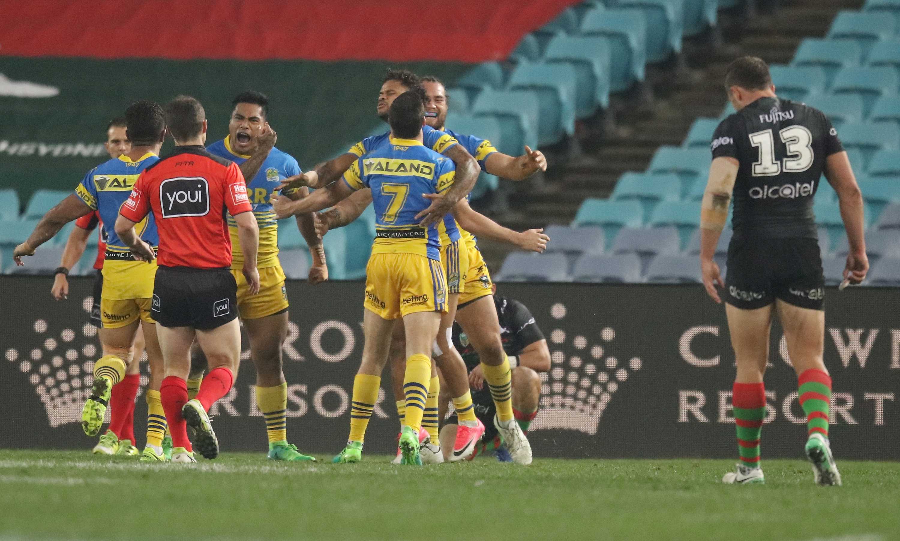 Parramatta Eels beat South Sydney Rabbitohs 22-16 to return to NRL form ...