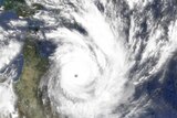 Tropical Cyclone Yasi crosses coast