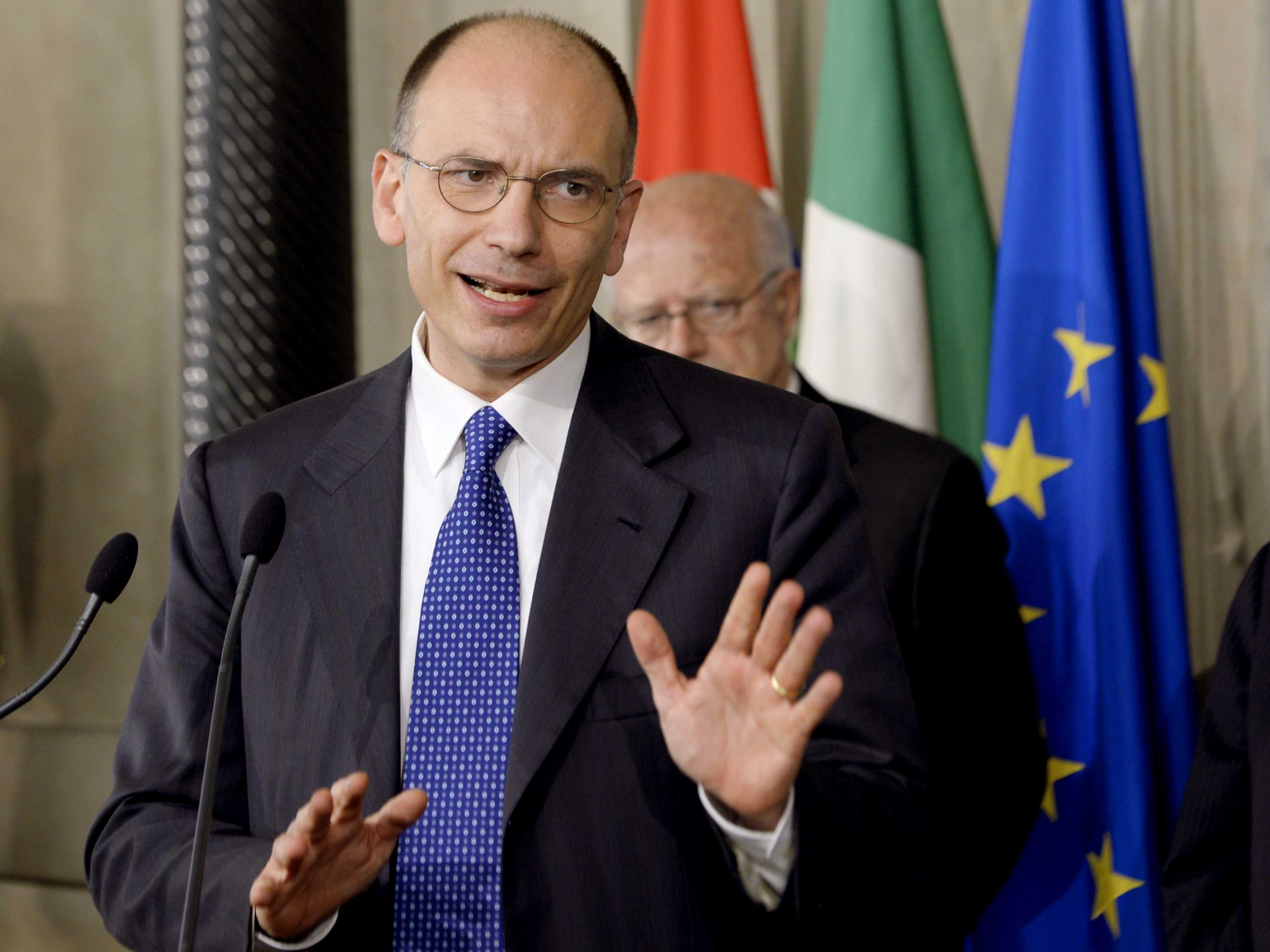 Italian prime minister Enrico Letta announces resignation after power ...