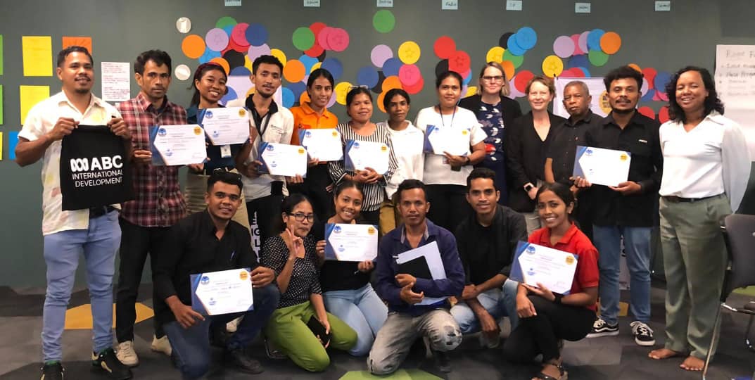 Timor-Leste journalists shift their perspectives from ‘story talking ...