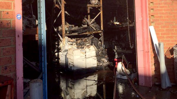 Heidelberg West factory destroyed by fire
