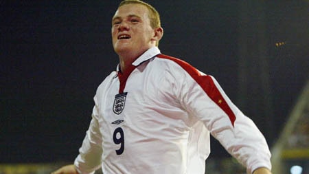 Wayne Rooney England's youngest scorer