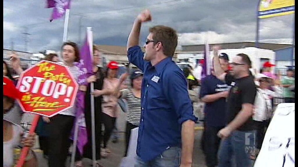 Striking worker questions factory hygiene - ABC News