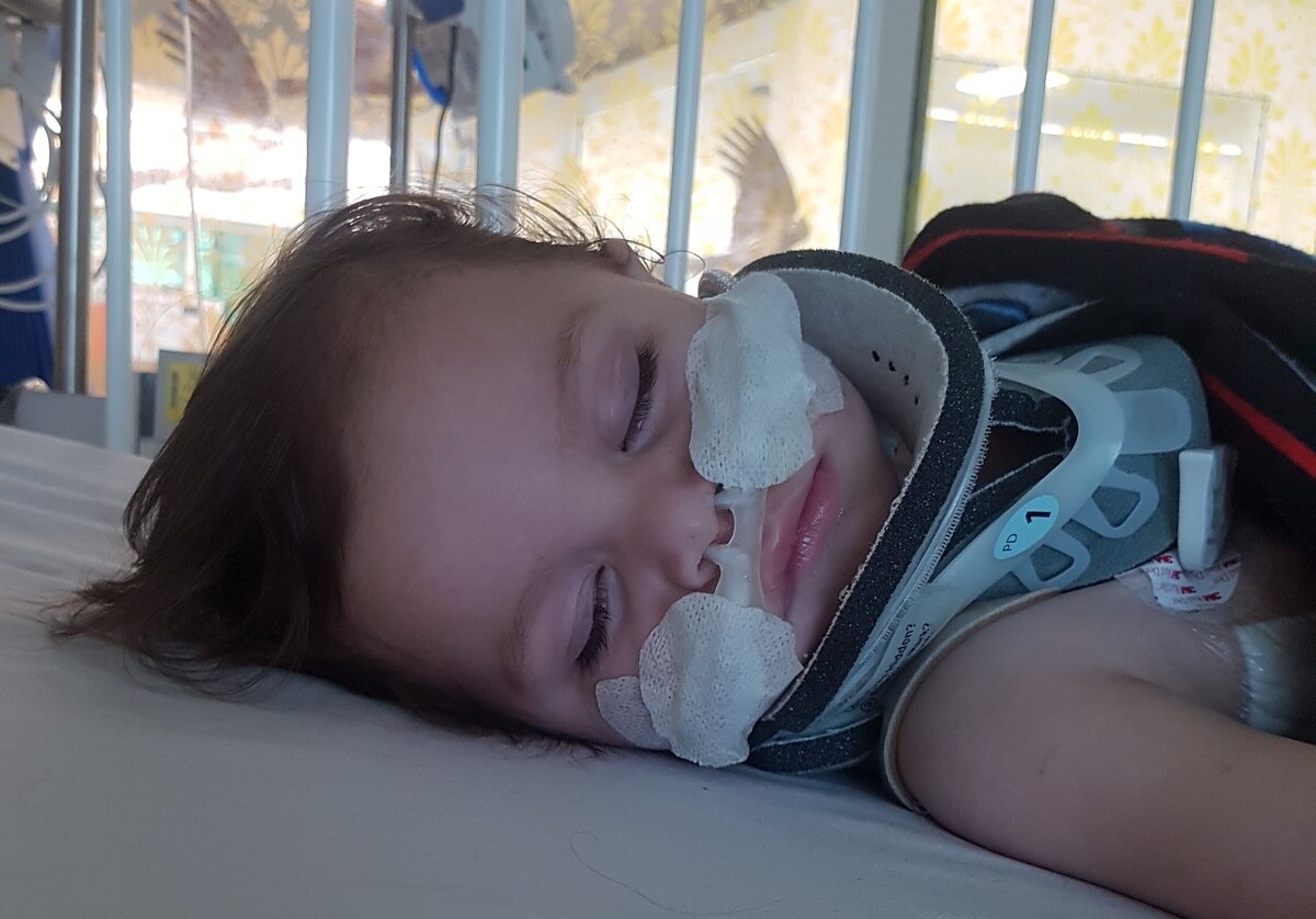 Parents urge others to install reversing cameras after toddler run over ...