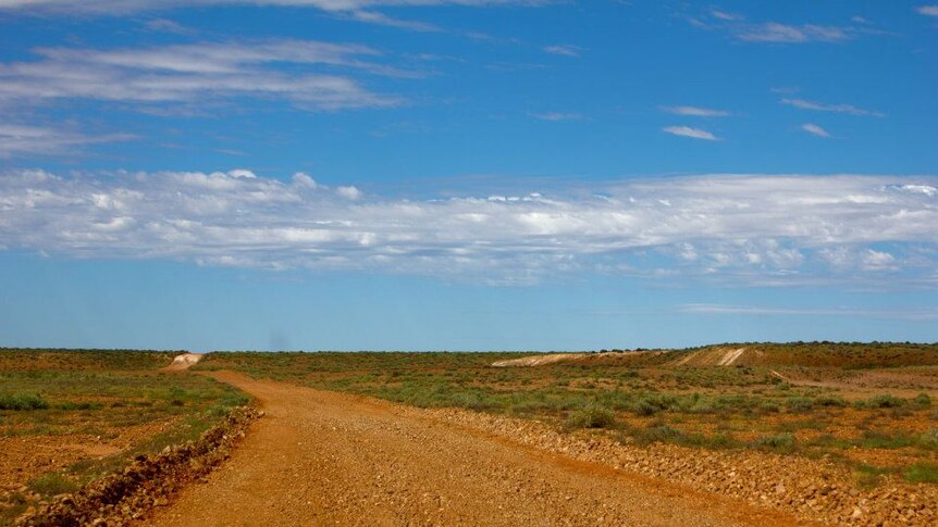 Red outback road