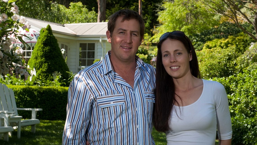 David Pollock and Frances Jones at Wooleen Station