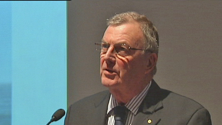 Tasmania's Governor Peter Underwood