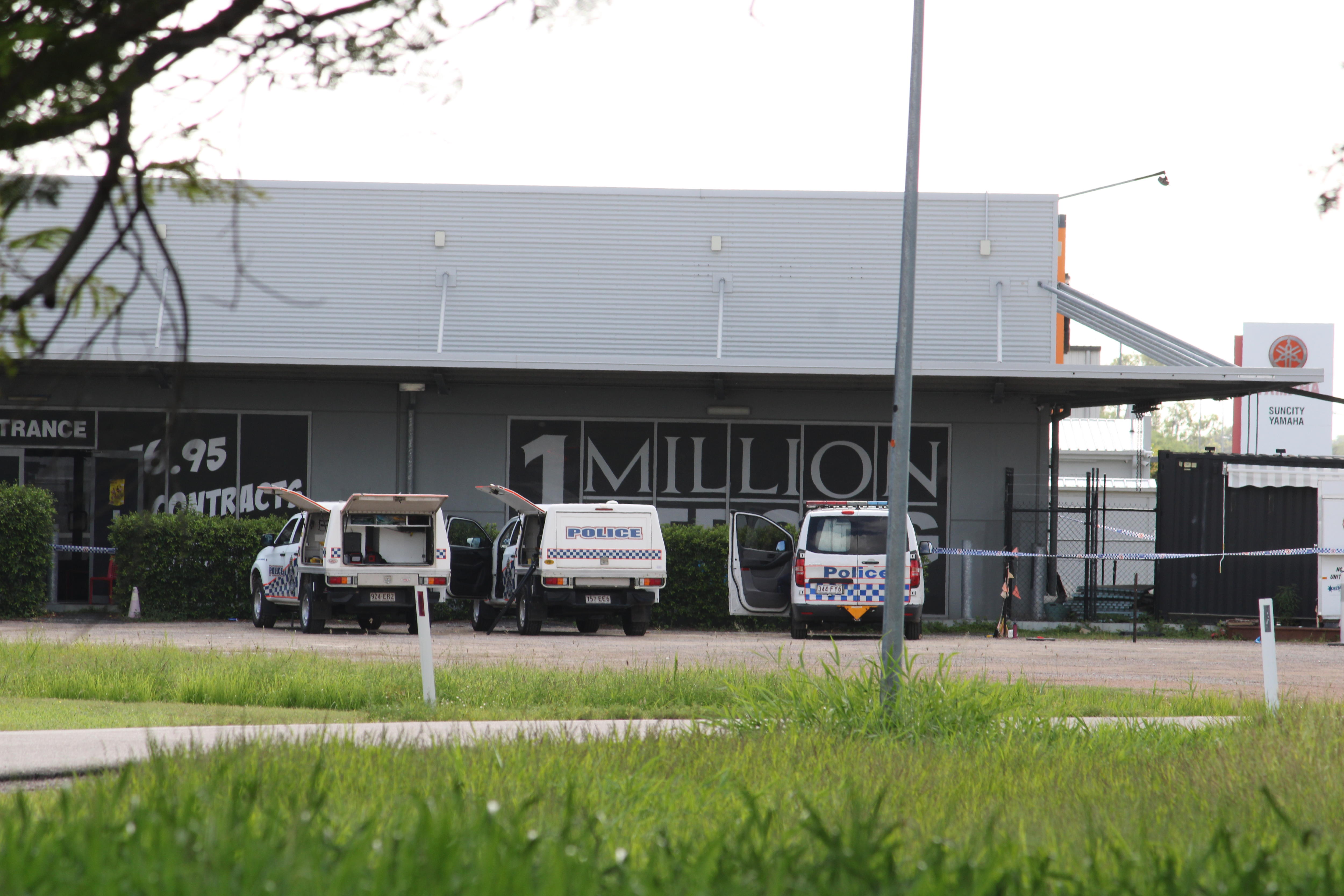 Police investigate shots fired into gym as shop, car set alight