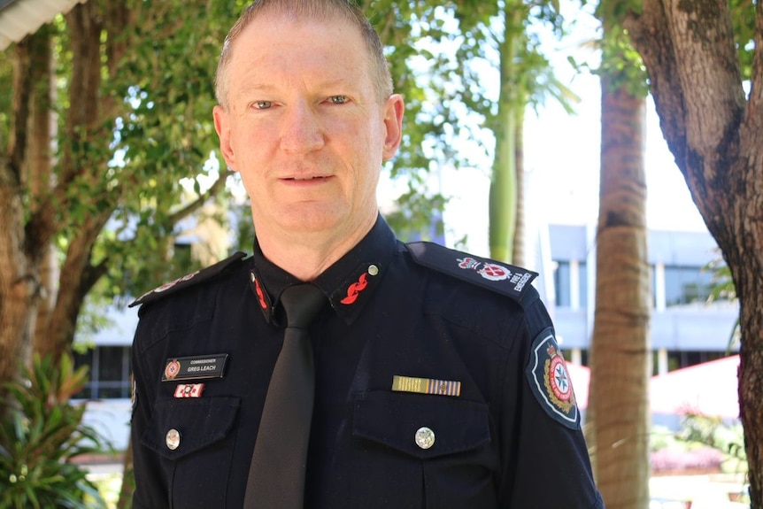 A man in a uniform.