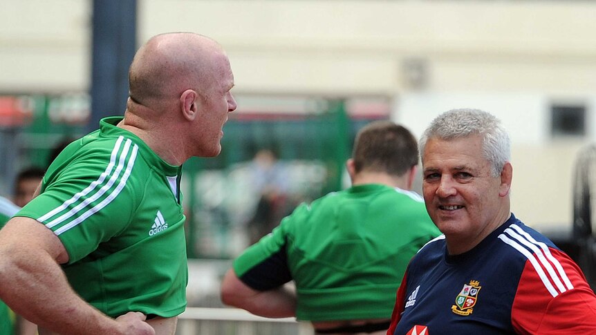 O'Connell, Gatland put their heads together