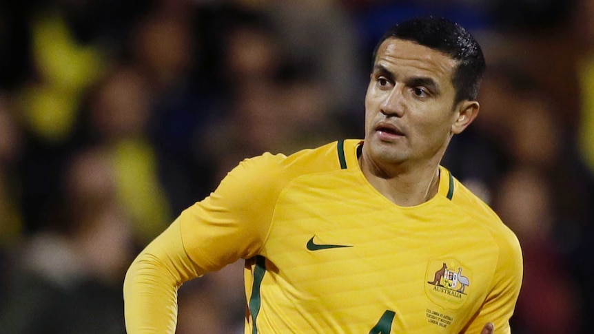 Tim Cahill against Colombia