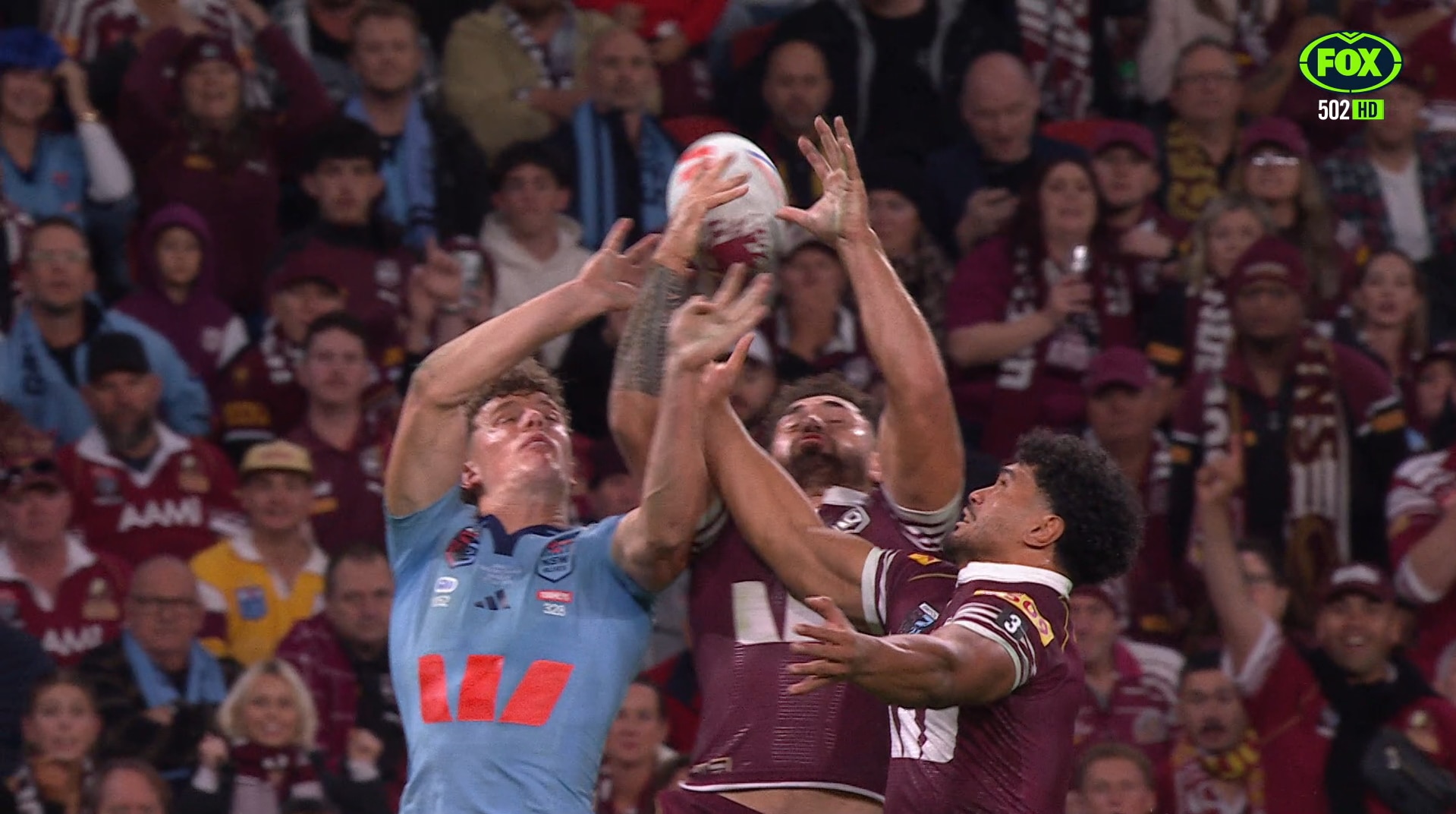 NRL admits bunker error in awarding crucial Blues try in Origin decider