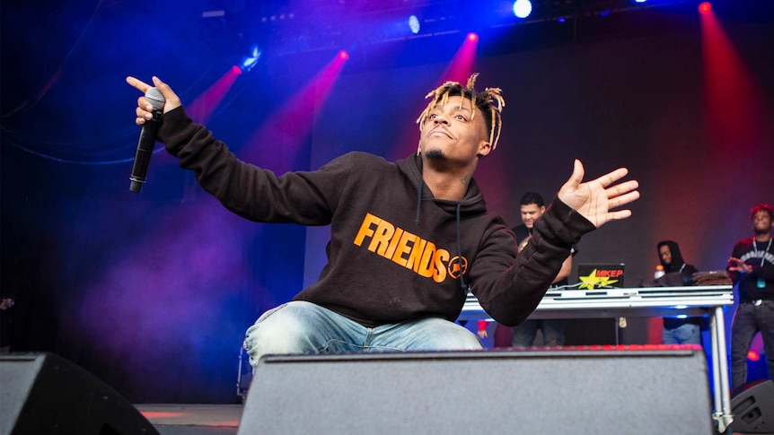 Juice WRLD performing at Falls Festival in Marion Bay, 31 December 2018