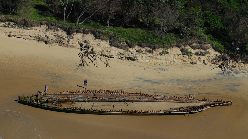 buster shipwreck drone