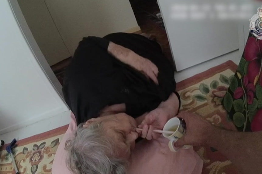 Queensland police rescue an elderly woman who had fallen and was trapped in her home for days