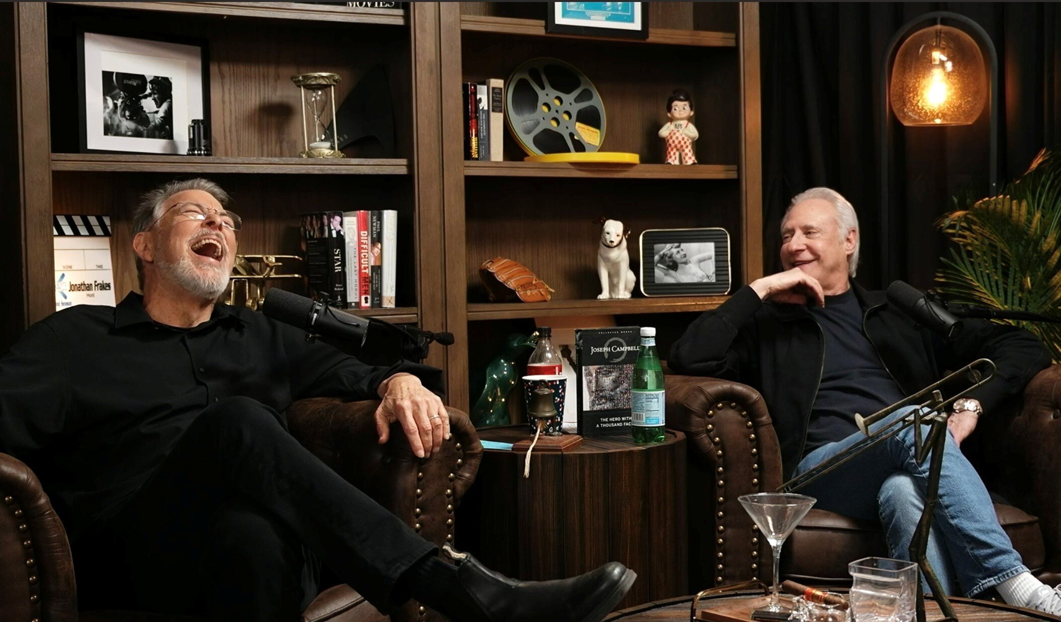 Jonathan Frakes and Brent Spiner