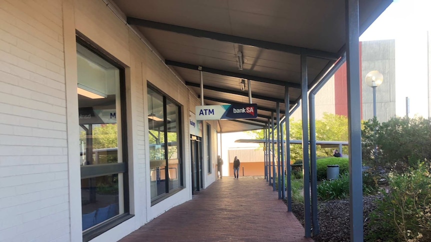 Scene of an alleged murder at Colonnades shopping centre