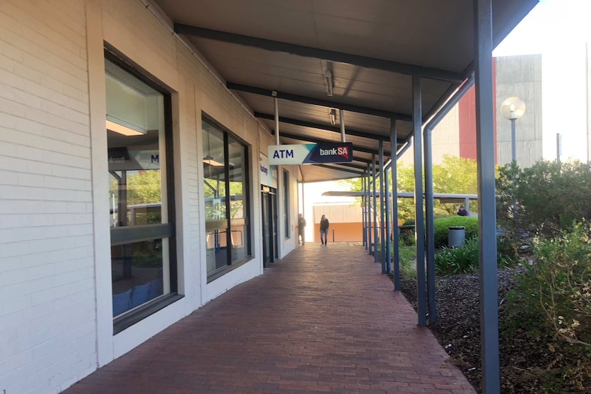 Scene of an alleged murder at Colonnades shopping centre