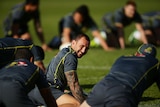 Cooper limbers up in Wallaby camp