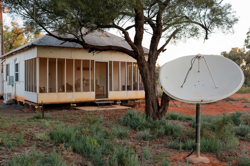 Barney Mort's family run goat station 'Janina' is which is 150 kilometres west of Bourke.