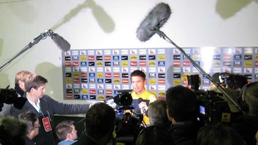 Media storm...Kewell and Robbie Slater got into it in a live broadcast on Fox Sports on Tuesday night.