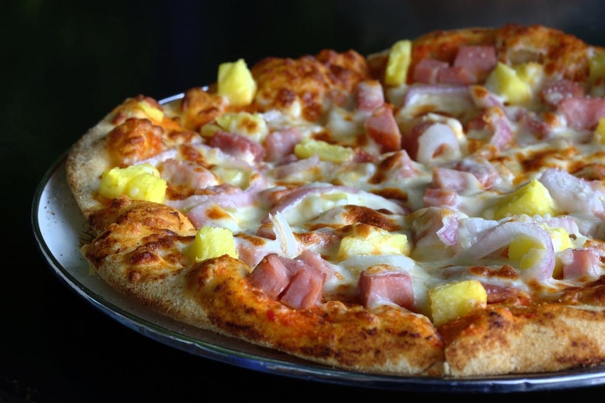 Hawaiian pizza.