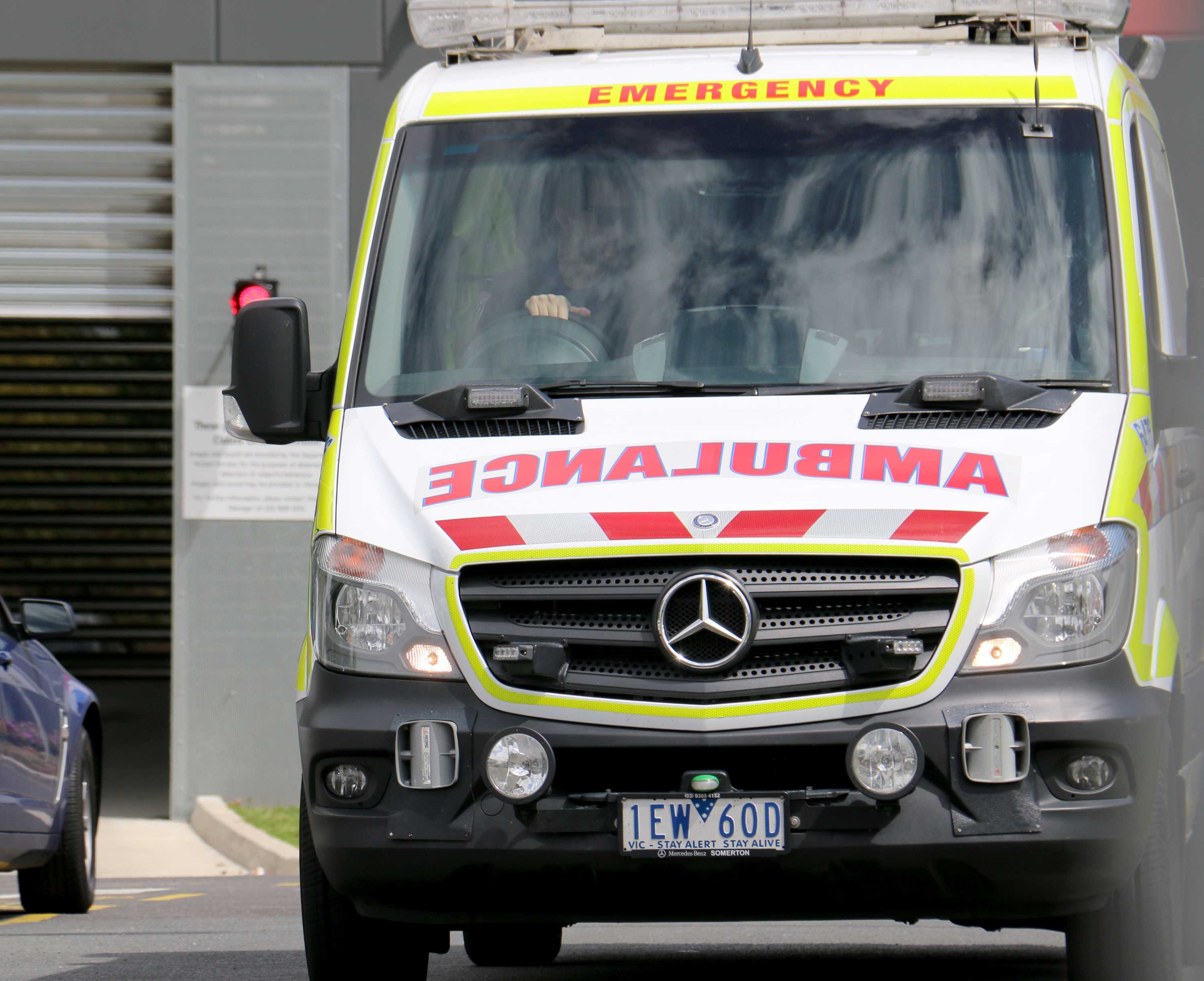 A Victorian ambulance