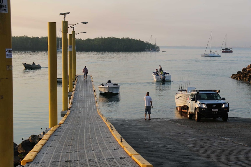 boat ramp in northern territory