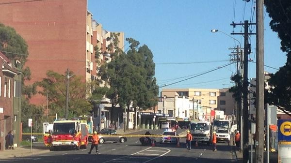 Fallen powerlines on Parramatta Road have cut the supply to Burwood substation.