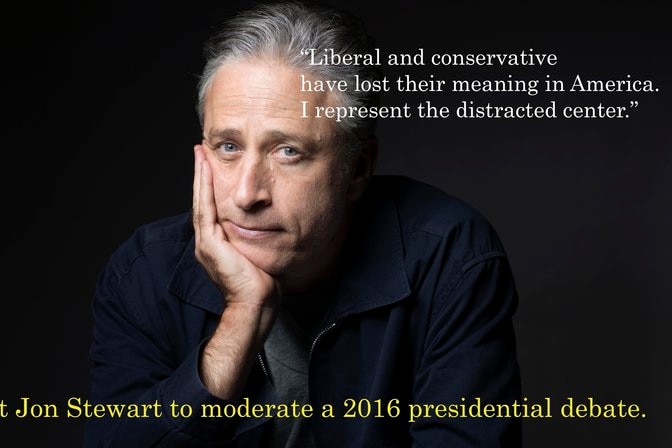 Jon Stewart Change.org campaign banner
