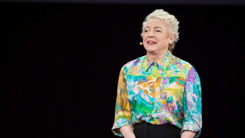 Dame Stephanie 'Steve' Shirley presents a TED talk.