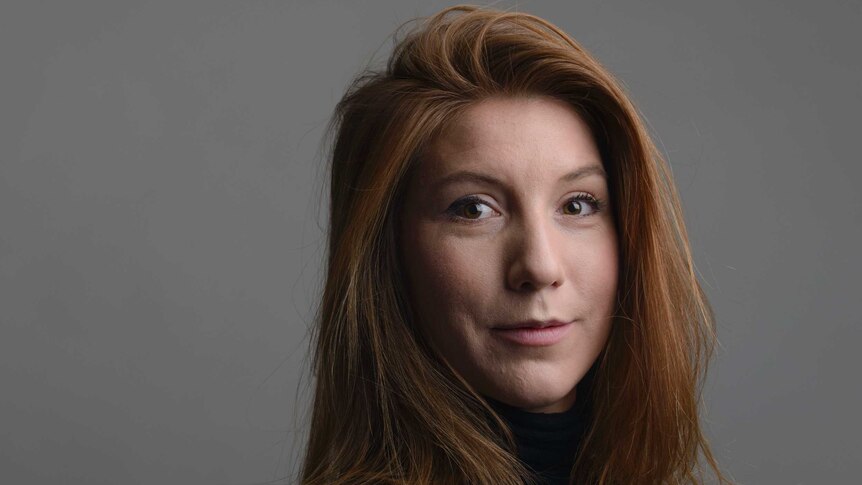 Swedish journalist Kim Wall in a profile photo against a grey background