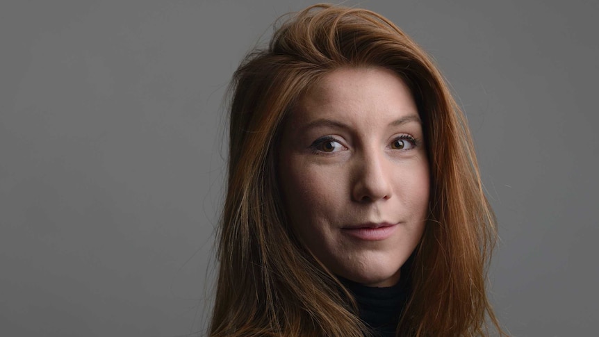 Swedish journalist Kim Wall in a profile photo against a grey background