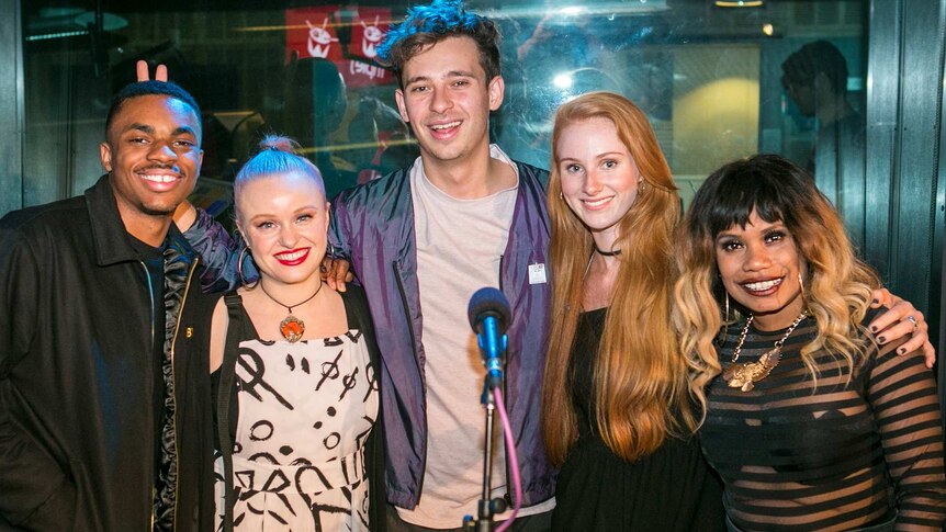 Flume joined by Vince Staples, Kucka, Vera Blue and Ngaiire in the Like A Version studio