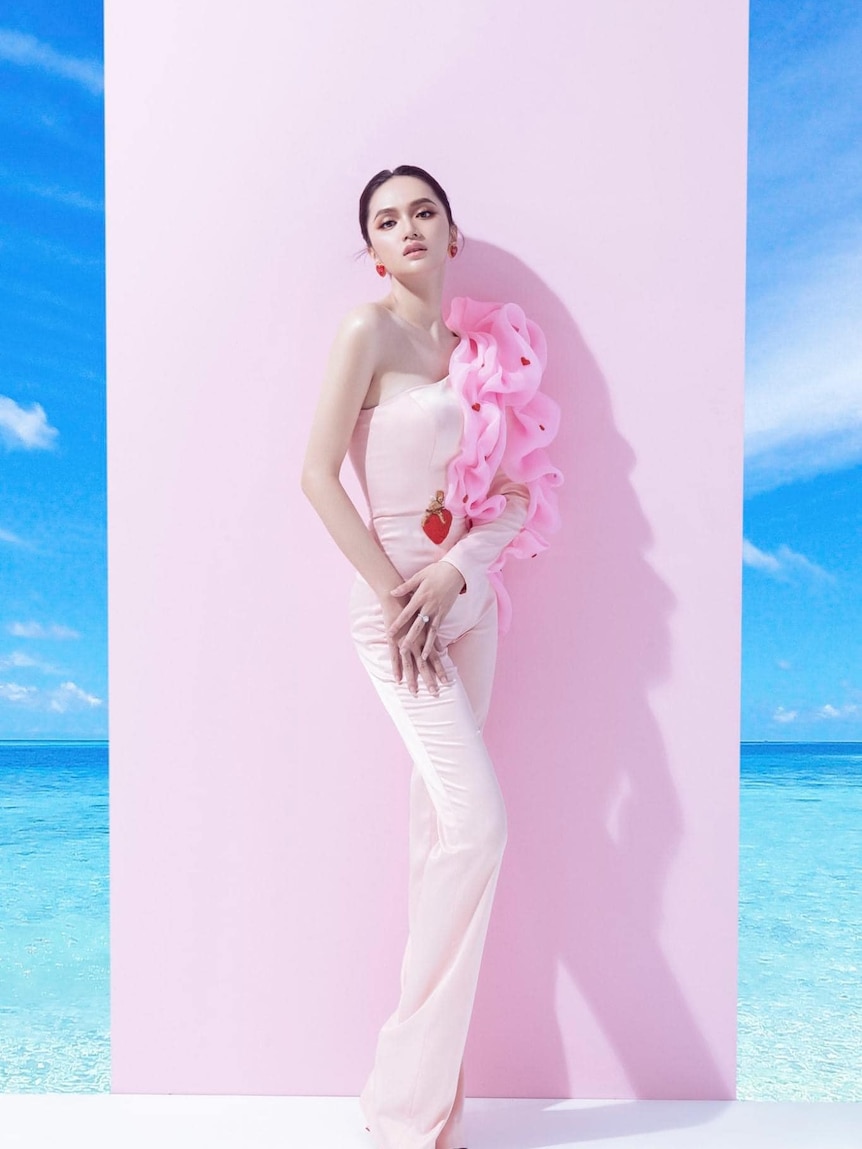 Miss International Queen winner Huong Giang is among celebrities enjoying Marky's designs.