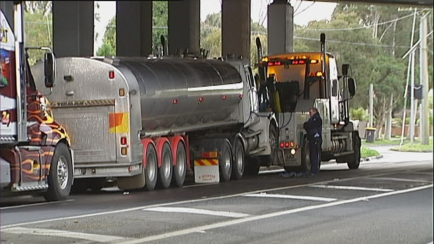 stolen milk tanker