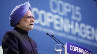 Indian PM Manmohan Singh in Copenhagen (Reuters: Bob Strong)