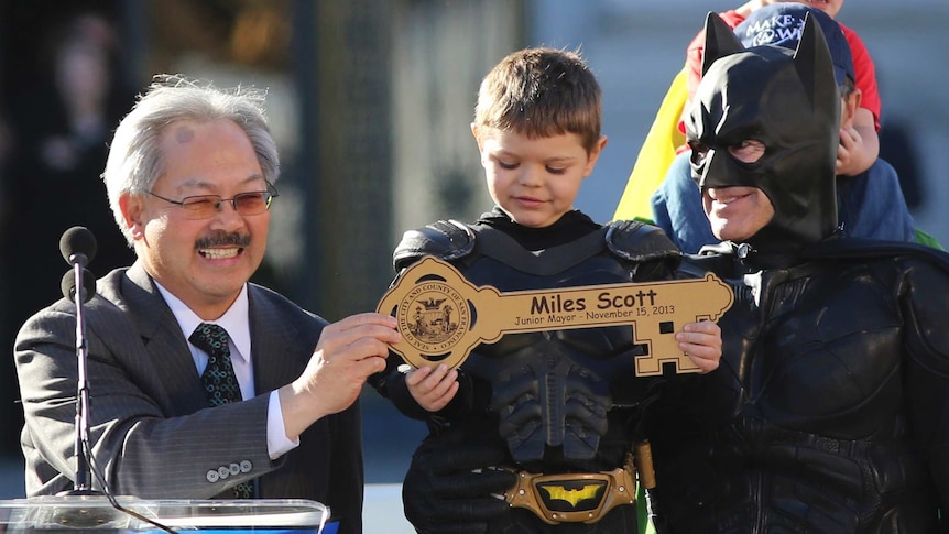 Batkid receives key to San Francisco