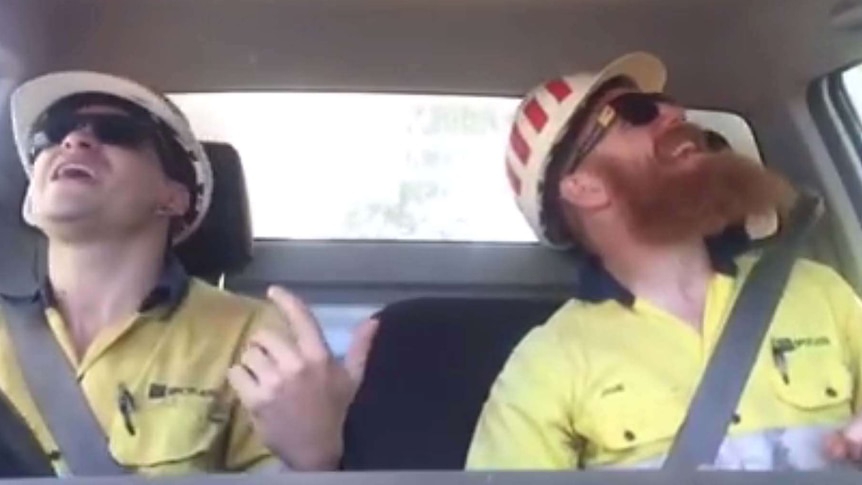 Singing Pilbara miners find Facebook fame