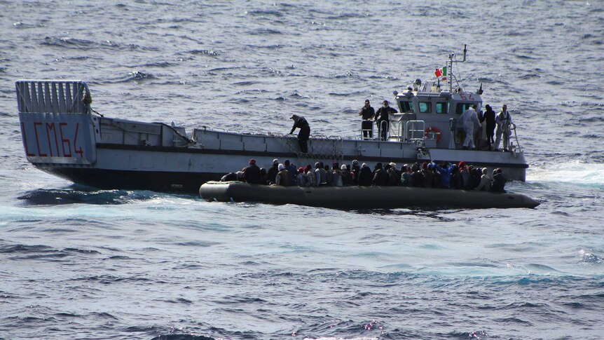 Lampedusa rescue