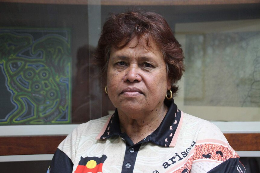 Mayor of the aboriginal community of Mapoon, Aileen Addo