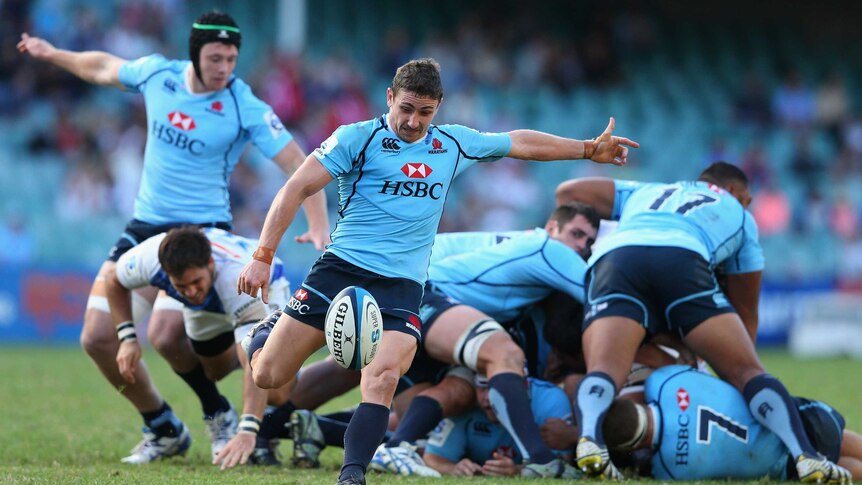 Brendan McKibbin's six penalties made the difference for the Waratahs.