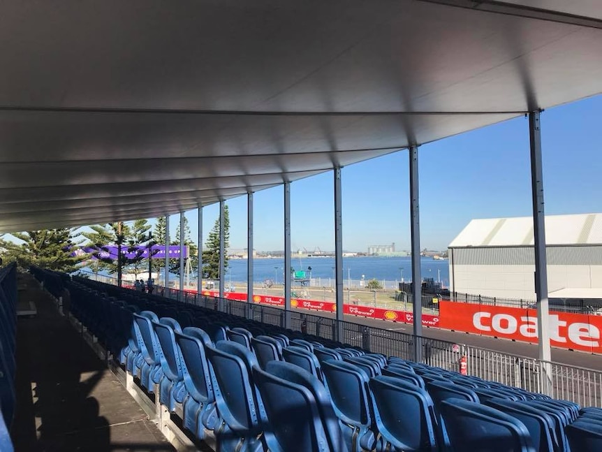 Newcastle 500 grandstand