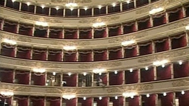 Restored: La Scala is in original condition