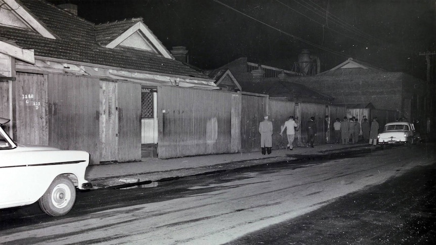 Red light area, Roe Street, Perth, just before the brothels closed, August 17, 1958