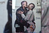 Kanye loves Kanye mural by Scott Marsh