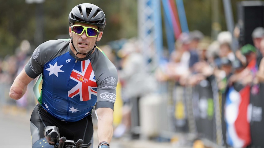 Australian Paralympic officials are watching the Invictus Games looking for potential future athletes.