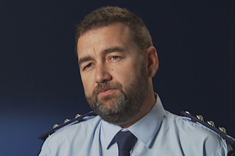 Acting Inspector Scott McLaren, Queensland police in December 2014