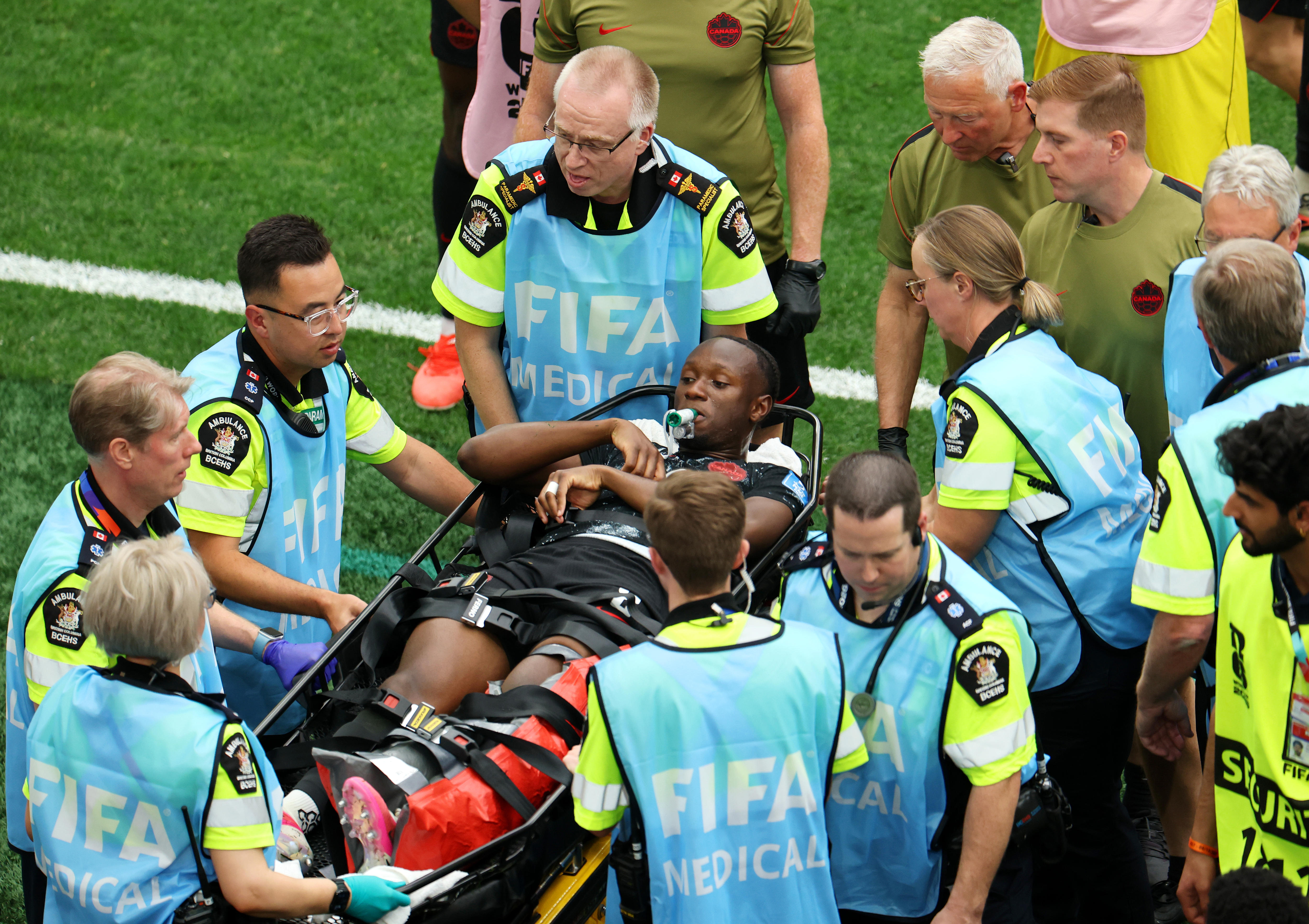 Live: Horrific injury mars Canadian celebrations, Mexico takes on South Korea